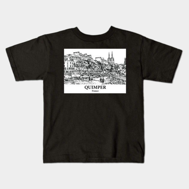 Quimper - France Kids T-Shirt by Lakeric