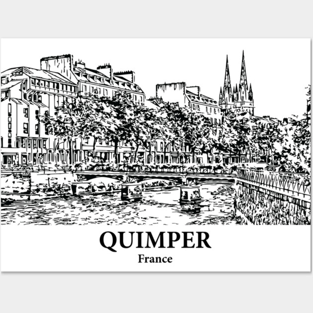 Quimper - France Wall Art by Lakeric