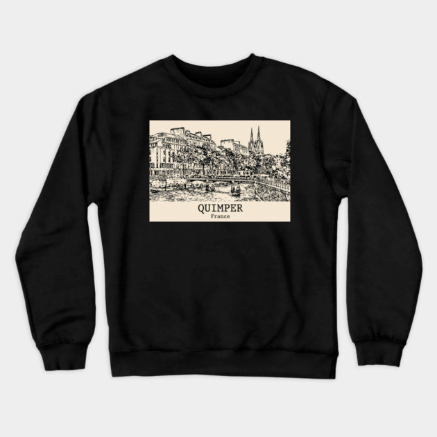 Quimper - France Crewneck Sweatshirt by Lakeric
