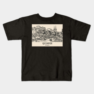 Quimper - France Kids T-Shirt