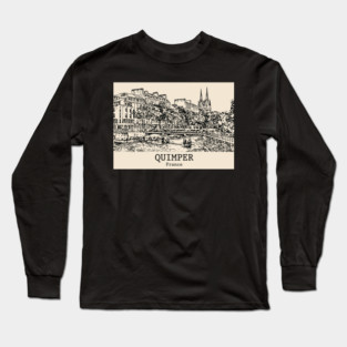 Quimper - France Long Sleeve T-Shirt