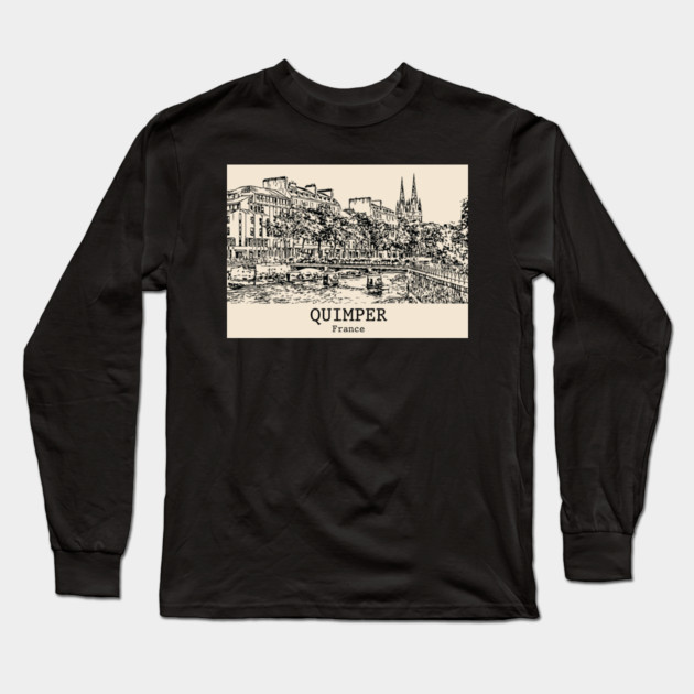 Quimper - France Long Sleeve T-Shirt by Lakeric
