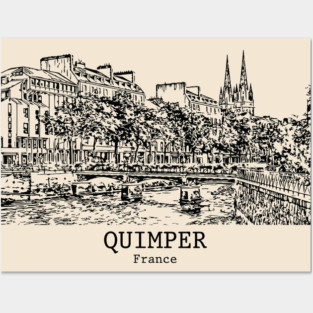 Quimper - France Posters and Art