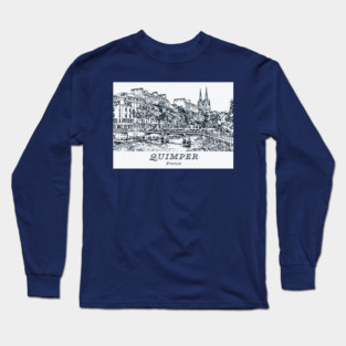 Quimper - France Long Sleeve T-Shirt