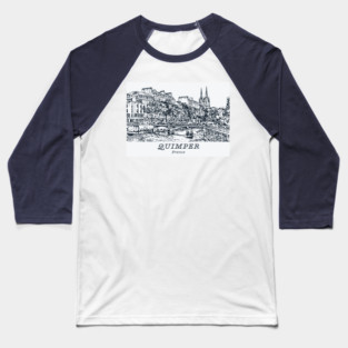 Quimper - France Baseball T-Shirt