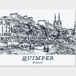 Quimper - France Posters and Art