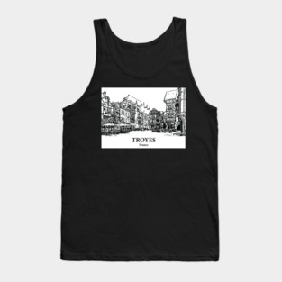 Troyes - France Tank Top
