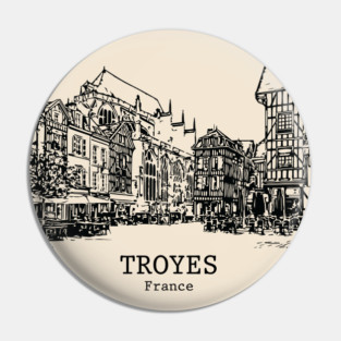 Troyes - France Pin