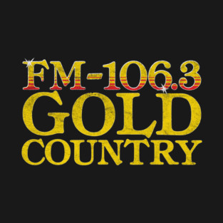 WMFM Country Gold -- 70s Radio Station T-Shirt