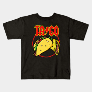 Taco AC⚡DC Kids T-Shirt
