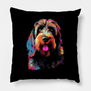 Otterhound Pillow