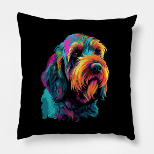 Otterhound Pillow