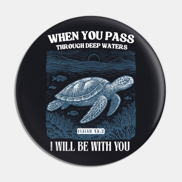 When You Pass Through Deep Waters — Isaiah 43:2 Pin by Charles's Store 8