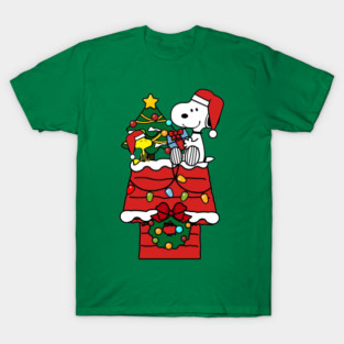 Snoopy and Woodstock Christmas T-Shirt