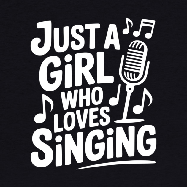 Just a Girl Who Loves Singing by Frank Ring