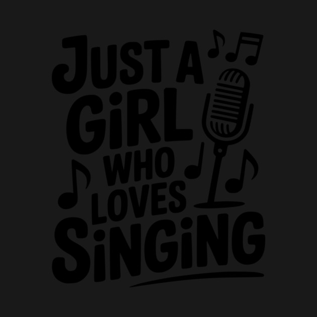 Just a Girl Who Loves Singing by Frank Ring