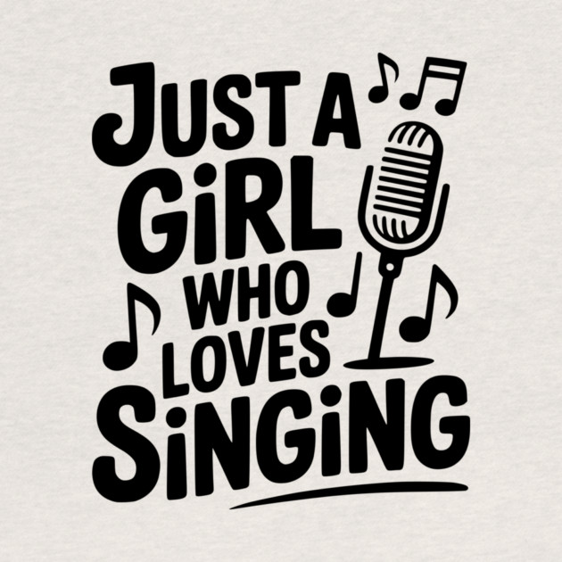 Just a Girl Who Loves Singing by Frank Ring