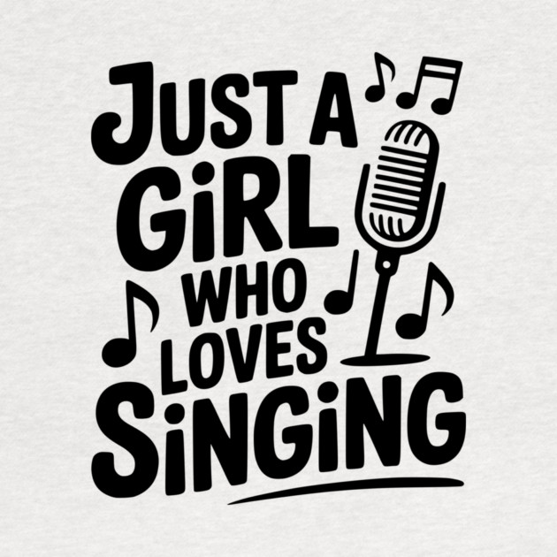 Just a Girl Who Loves Singing by Frank Ring