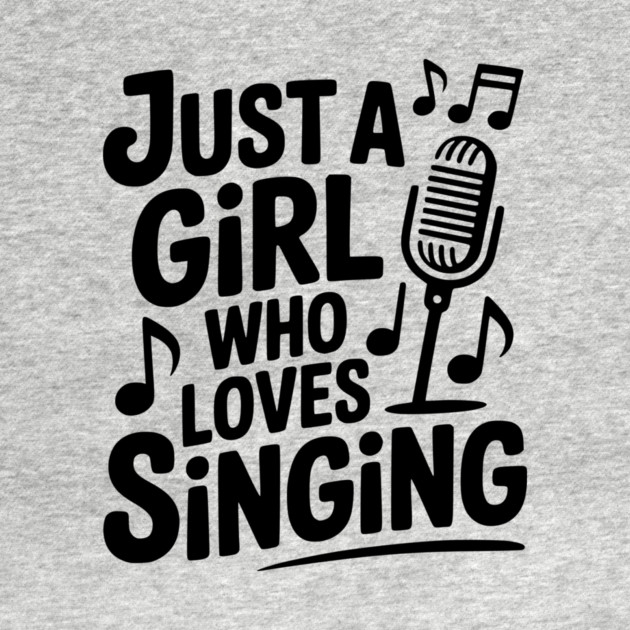 Just a Girl Who Loves Singing by Frank Ring