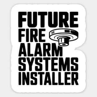 Future Fire Alarm Systems Installer Magnet