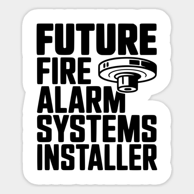 Future Fire Alarm Systems Installer Magnet by Frank Ring