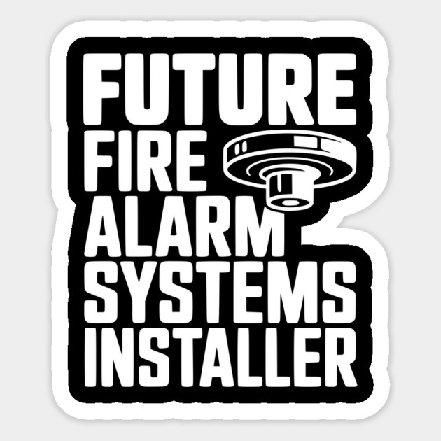 Future Fire Alarm Systems Installer Magnet by Frank Ring