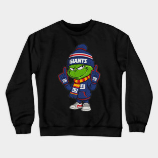 Grinch-NY-Giants Crewneck Sweatshirt