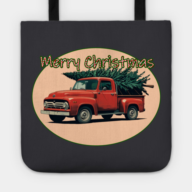 Christmas Truck Tote by faithfamilyhomedesigns
