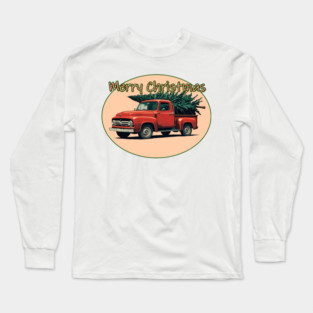 Christmas Truck Long Sleeve T-Shirt
