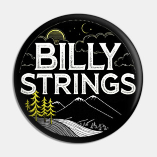 Billy Strings Deadhead Pin