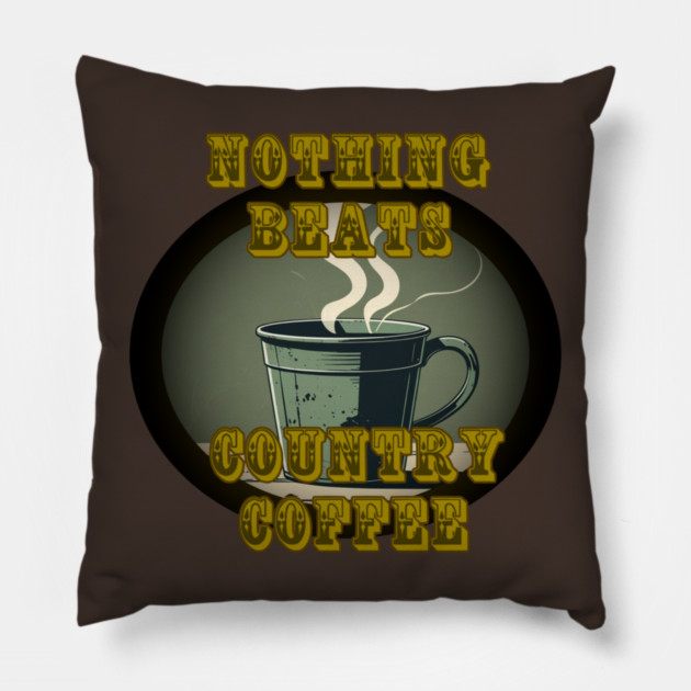 Country Coffee Pillow by faithfamilyhomedesigns