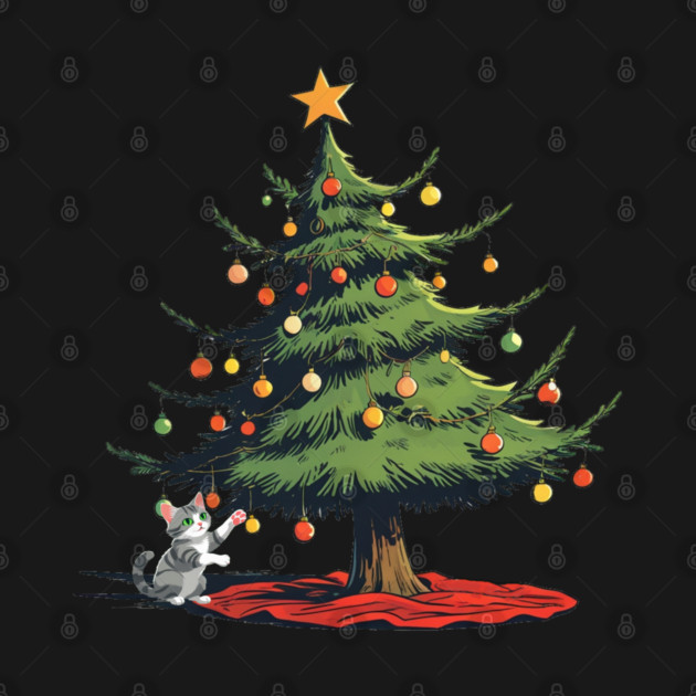 Christmas Cat by faithfamilyhomedesigns