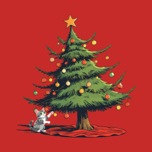 Christmas Cat T-Shirt