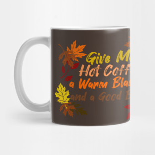 Coffee, Blanket, & Book Mug