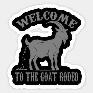 Goat Rodeo Sticker