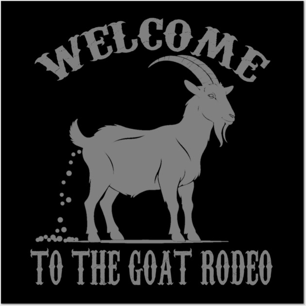Goat Rodeo Wall Art by faithfamilyhomedesigns
