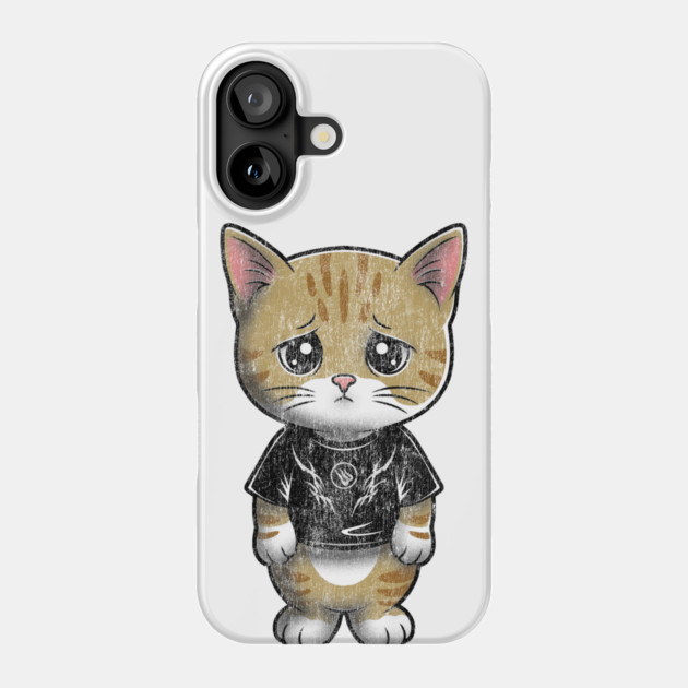Funny Cat Meme Phone Case by Wrongteeshirt