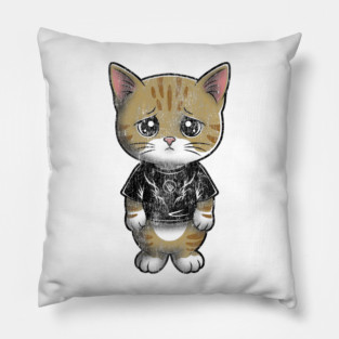 Funny Cat Meme Pillow