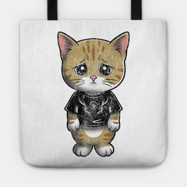 Funny Cat Meme Tote by Wrongteeshirt