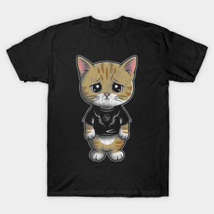 Sad Silly Kitten T-Shirt
