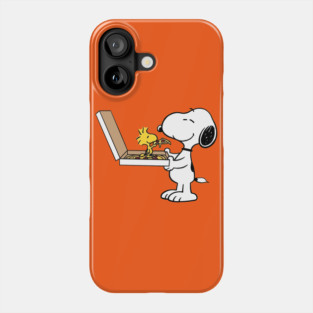 Snoopy Pizza Phone Case
