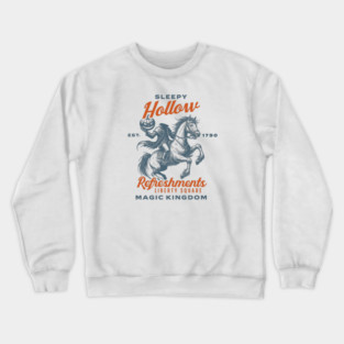 Sleepy Hollow Refreshments Liberty Square Orlando Florida Theme Park Crewneck Sweatshirt