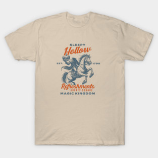 Sleepy Hollow Refreshments Liberty Square Orlando Florida Theme Park T-Shirt