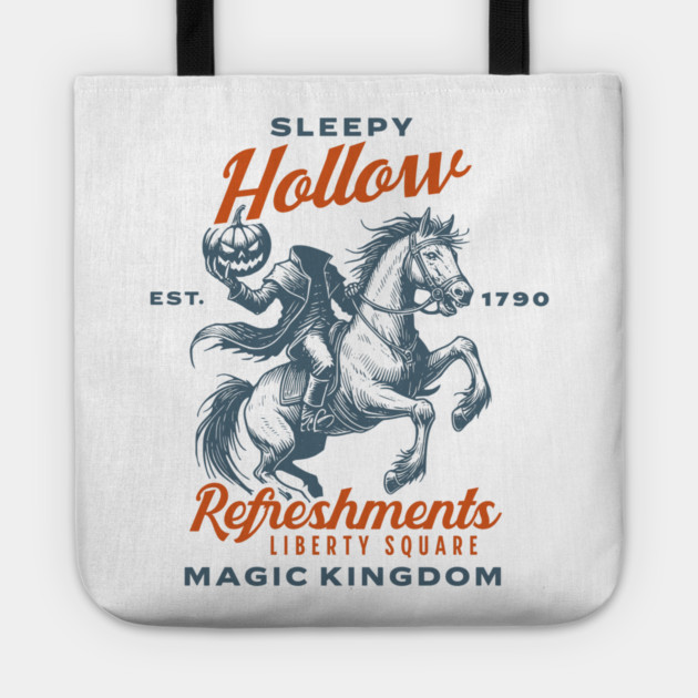 Sleepy Hollow Refreshments Liberty Square Orlando Florida Theme Park Tote by Joaddo