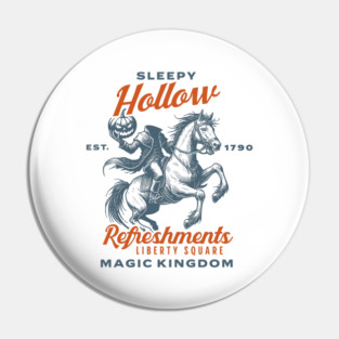 Sleepy Hollow Refreshments Liberty Square Orlando Florida Theme Park Pin