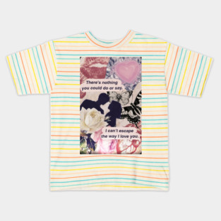 Billie Eilish - I Love You collage Kids T-Shirt