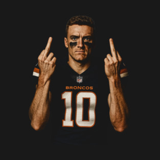 Bo Nix Denver Football Flipping the Bird T-Shirt