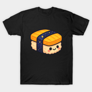 Cosmic Sushi Bite – Cute Space Sushi Art | Kawaii Galaxy Food Tee T-Shirt