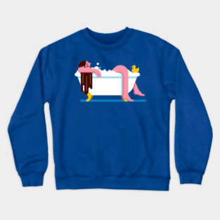 Relaxing Bath Time Crewneck Sweatshirt