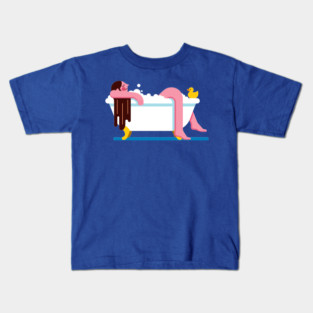 Relaxing Bath Time Kids T-Shirt
